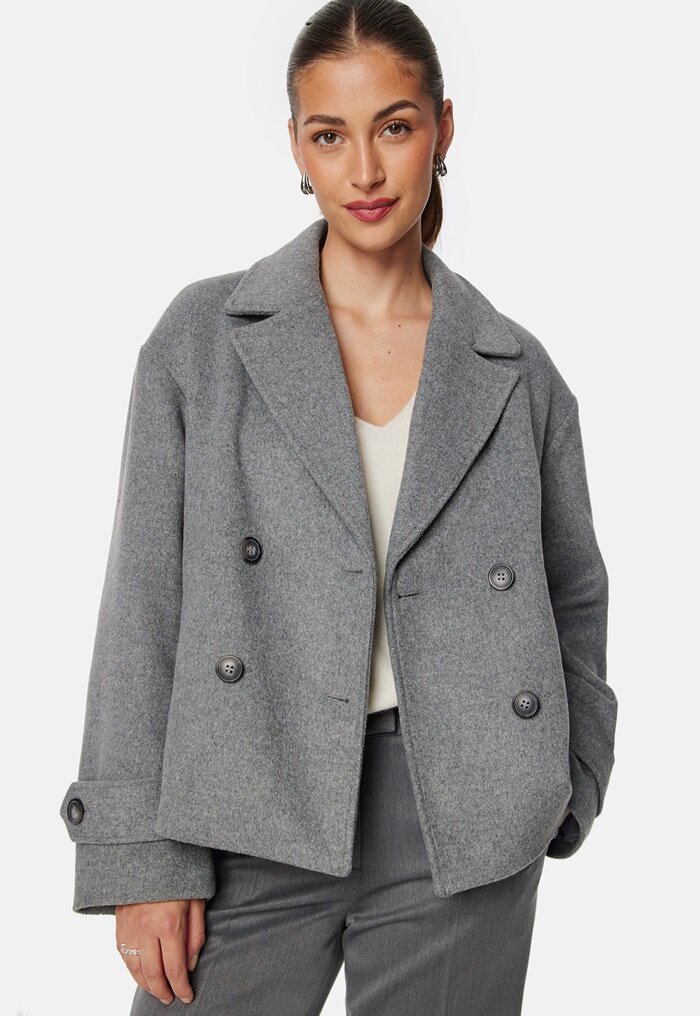 BUBBLEROOM Short Wool Blend Jacket