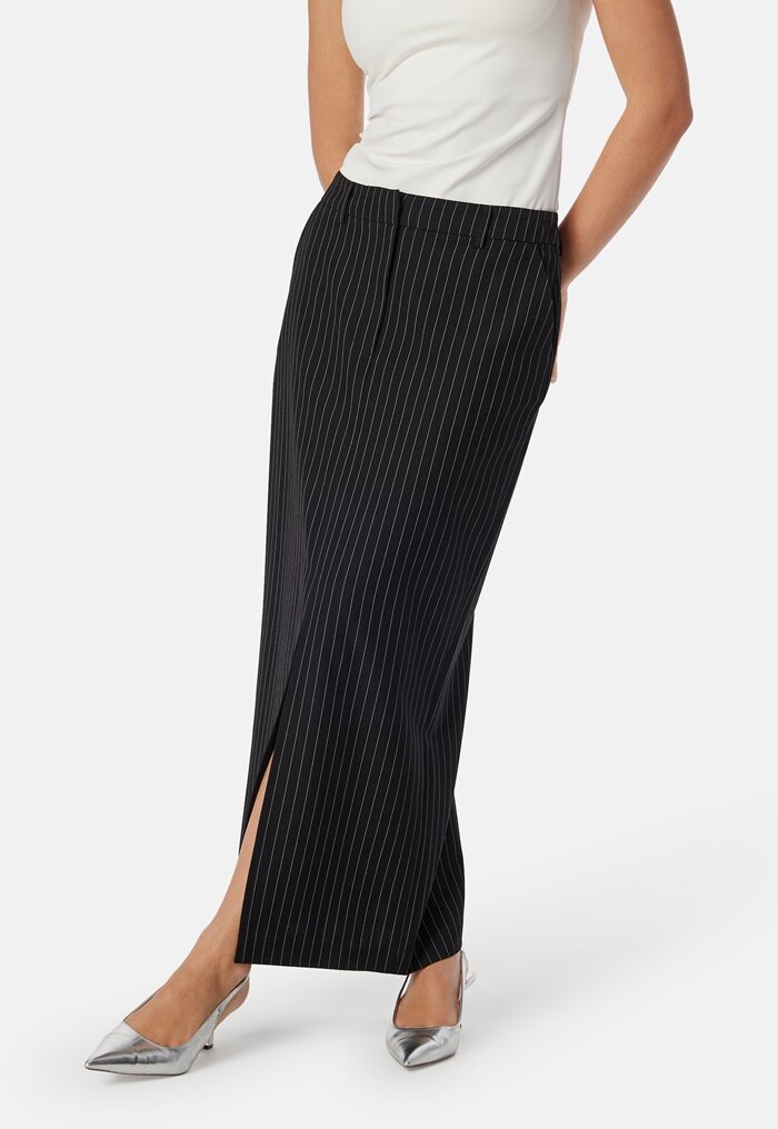 BUBBLEROOM Slit Tailored Skirt