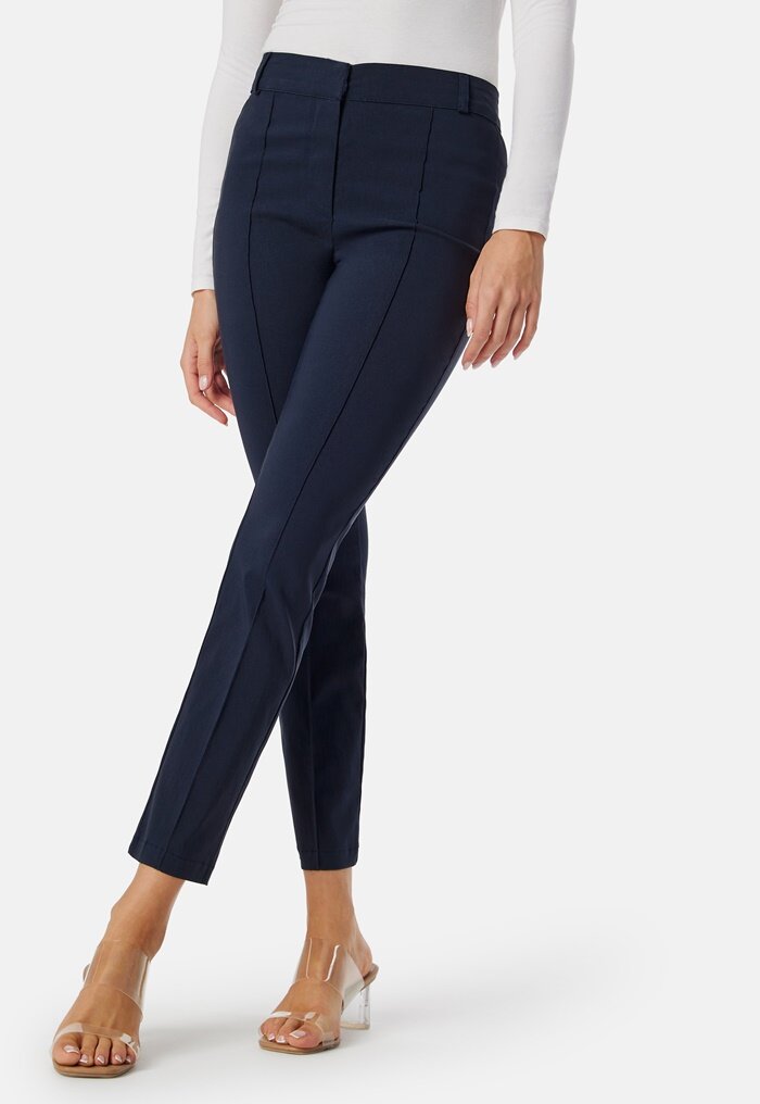 BUBBLEROOM Mid Waist Stretchy Trousers