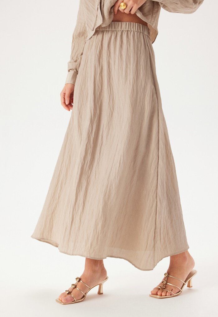 BUBBLEROOM Structured Maxi Skirt