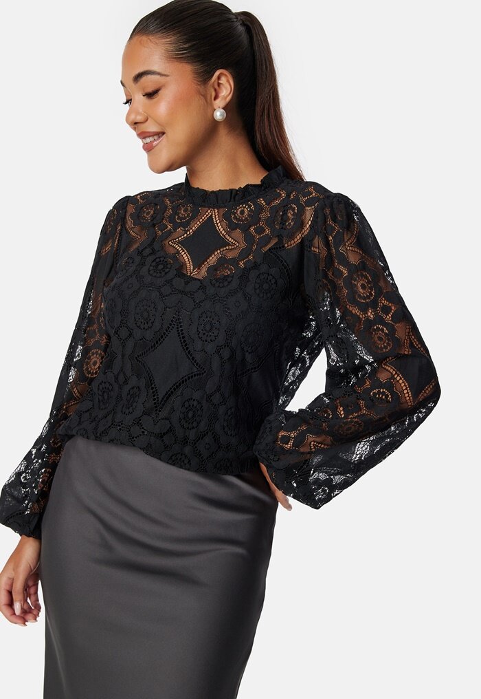 BUBBLEROOM Lace L/S Blouse