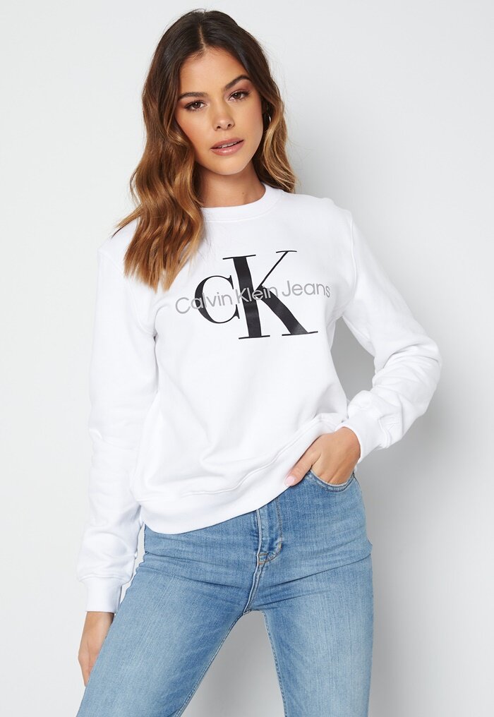 Klein Sweatshirt - Monogram Calvin Bubbleroom Core Jeans