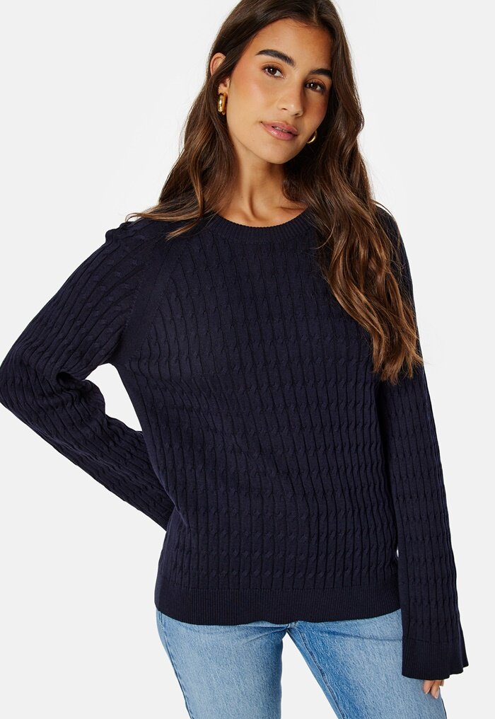 GANT Cable Knit C-Neck