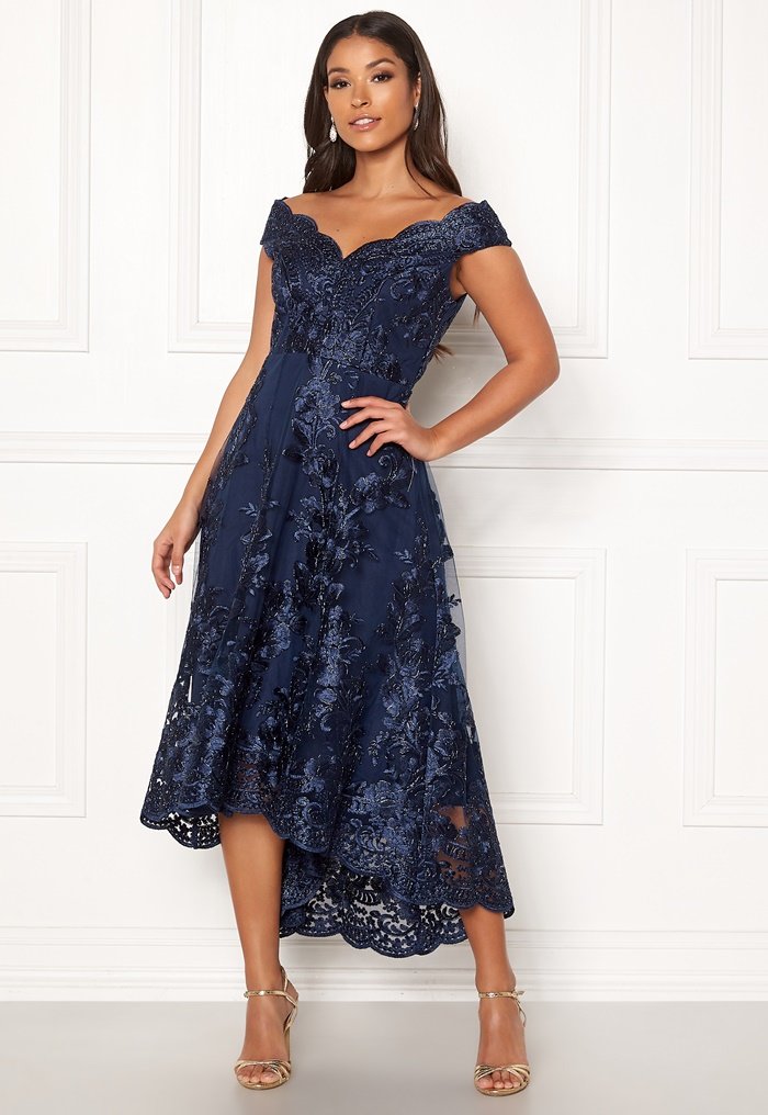 Embroidered Lace Dress - Bubbleroom