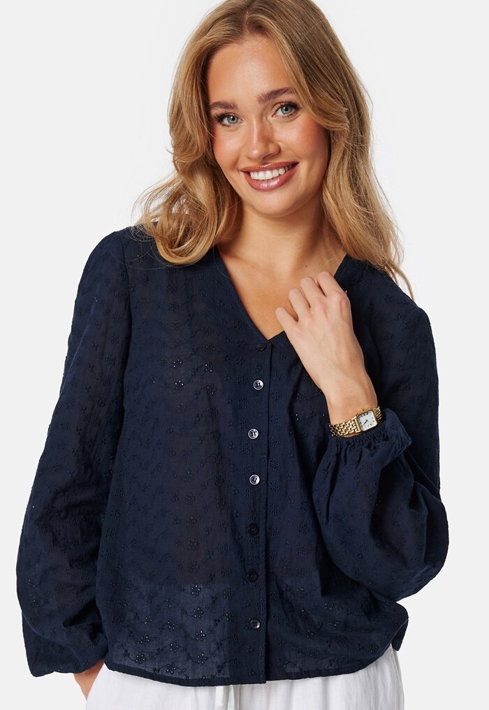 Happy Holly Nisha Broderie Anglaise Blouse