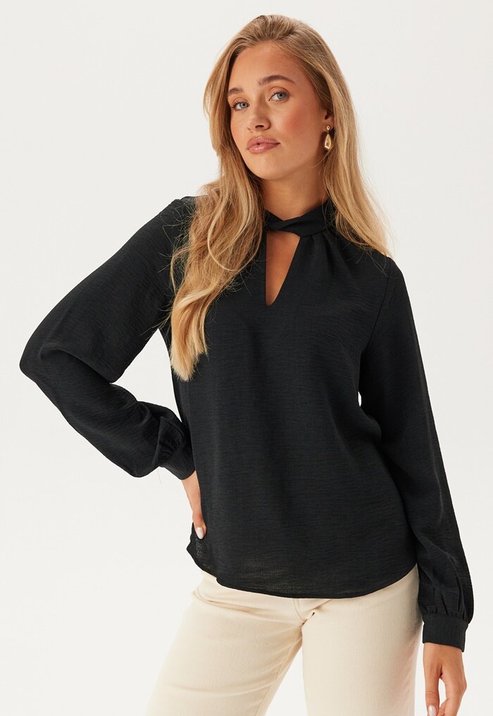 VILA Visurashil High Neck L/S TOP T