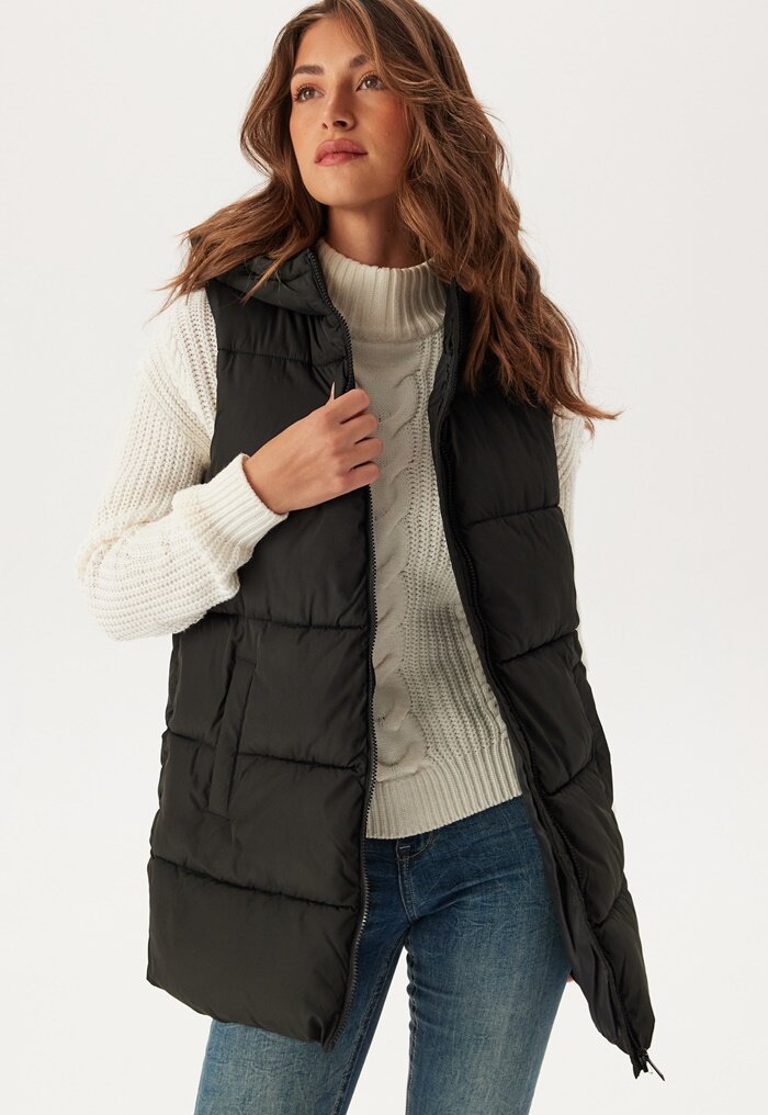 Pieces Pcbee New Puffer Vest Noos