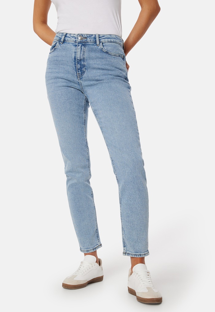 Pieces Pcbella High Waist tap ank jeans