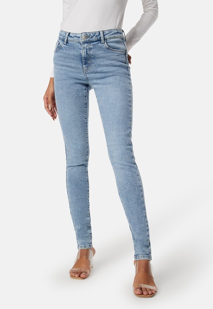 Pieces Pcdana Mid Waist Skinny Jeans