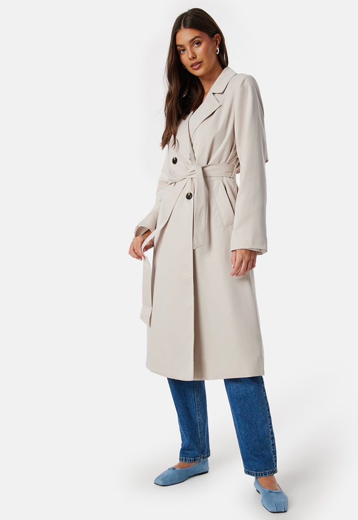 Pieces Pcscarlett LS trenchcoat