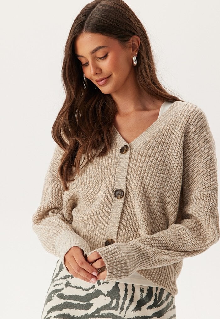 VERO MODA Lea LS V-Neck Cuff Cardigan