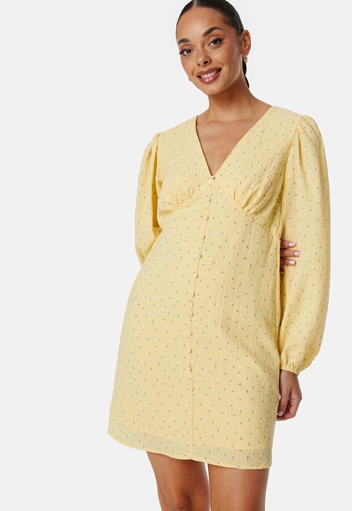 VERO MODA Vmamanda LS V-Neck short dress