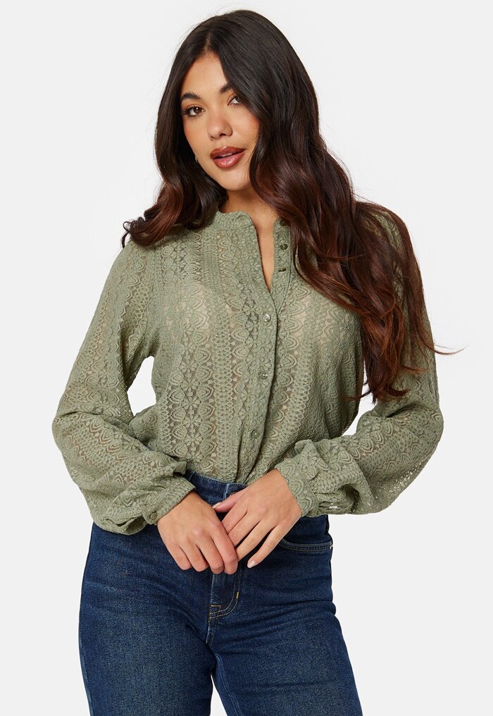 VILA Vichikka Lace L/S Shirt