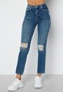Loreena distressed high waist jeans