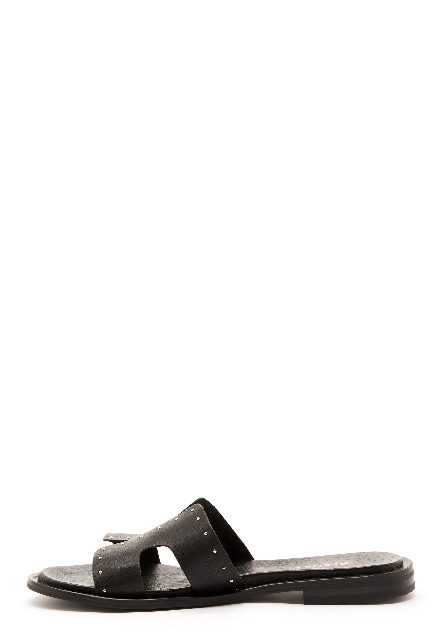 Darla Leather Sandal 100 Black - Bubbleroom