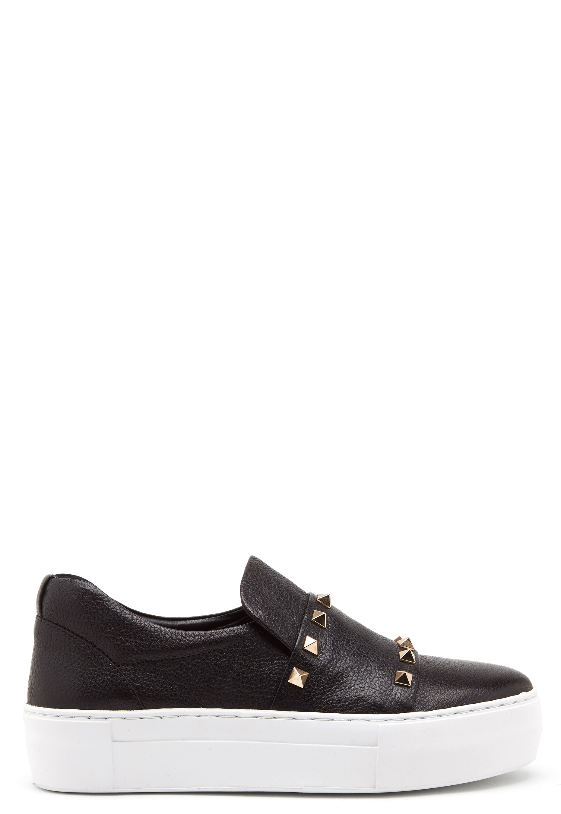 Billi Buffalo Leather Shoes 802 Black/Gold -