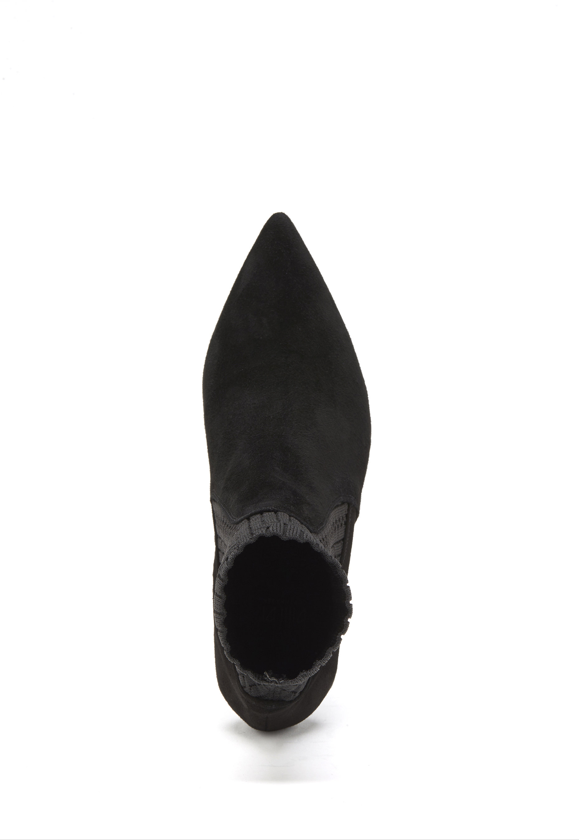 Billi Bi Suede Stretch Boots Black Bubbleroom