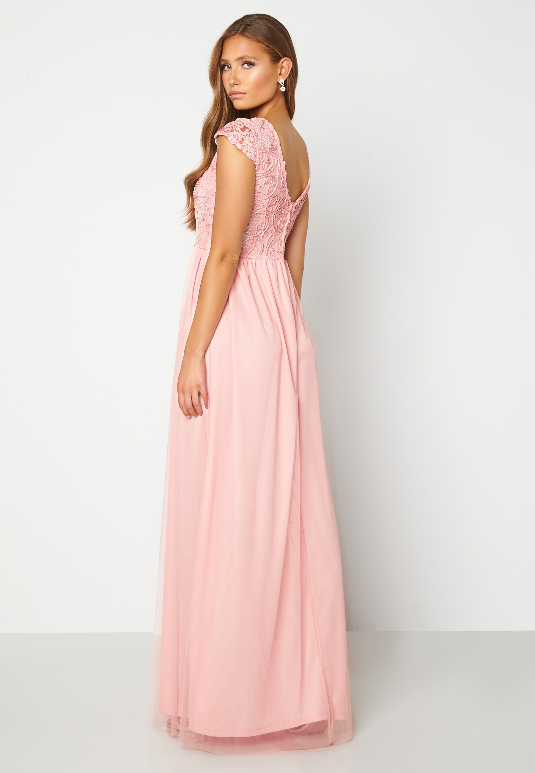 ariella prom dress dusty pink