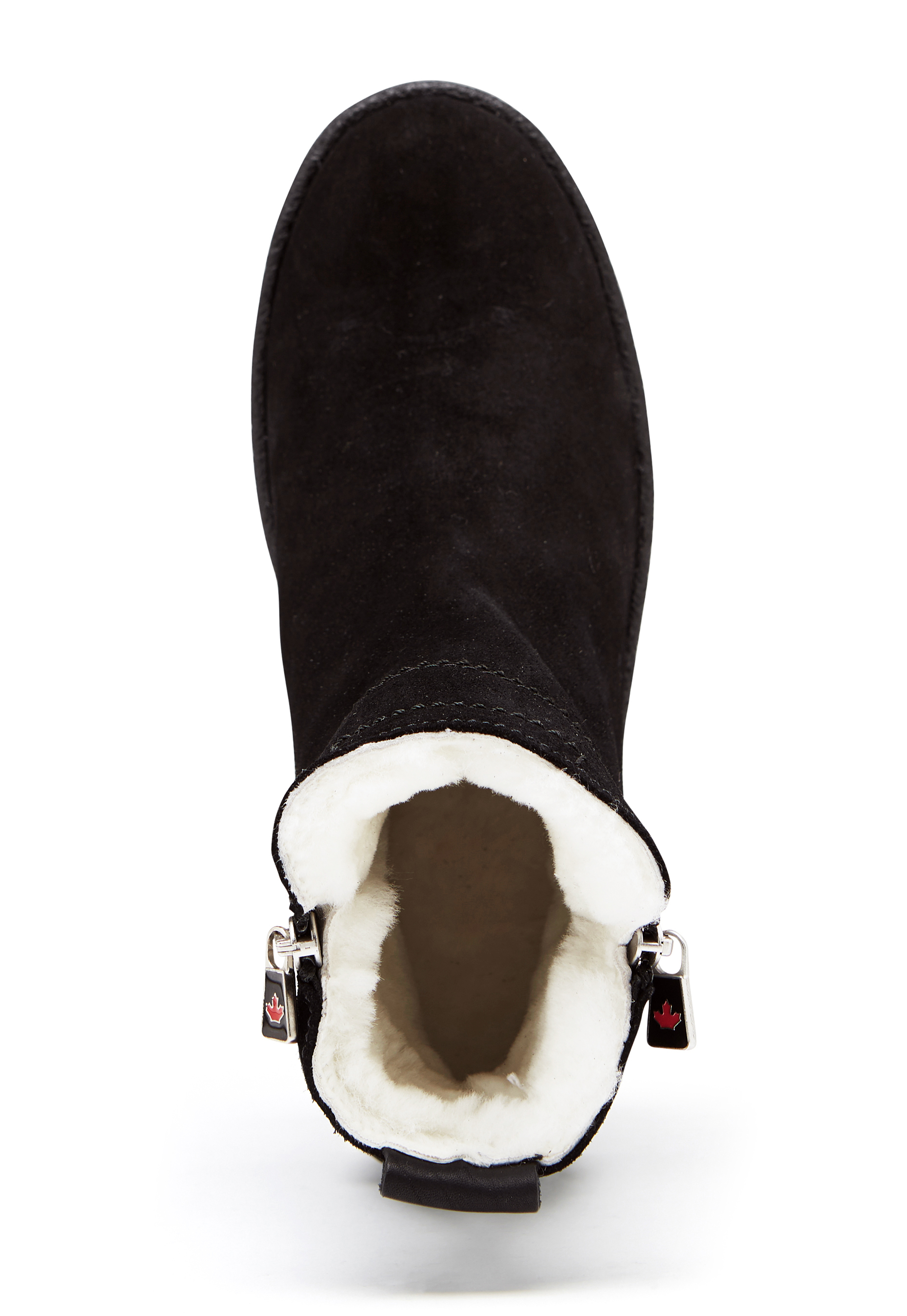 canada snow mount baker boots black suede