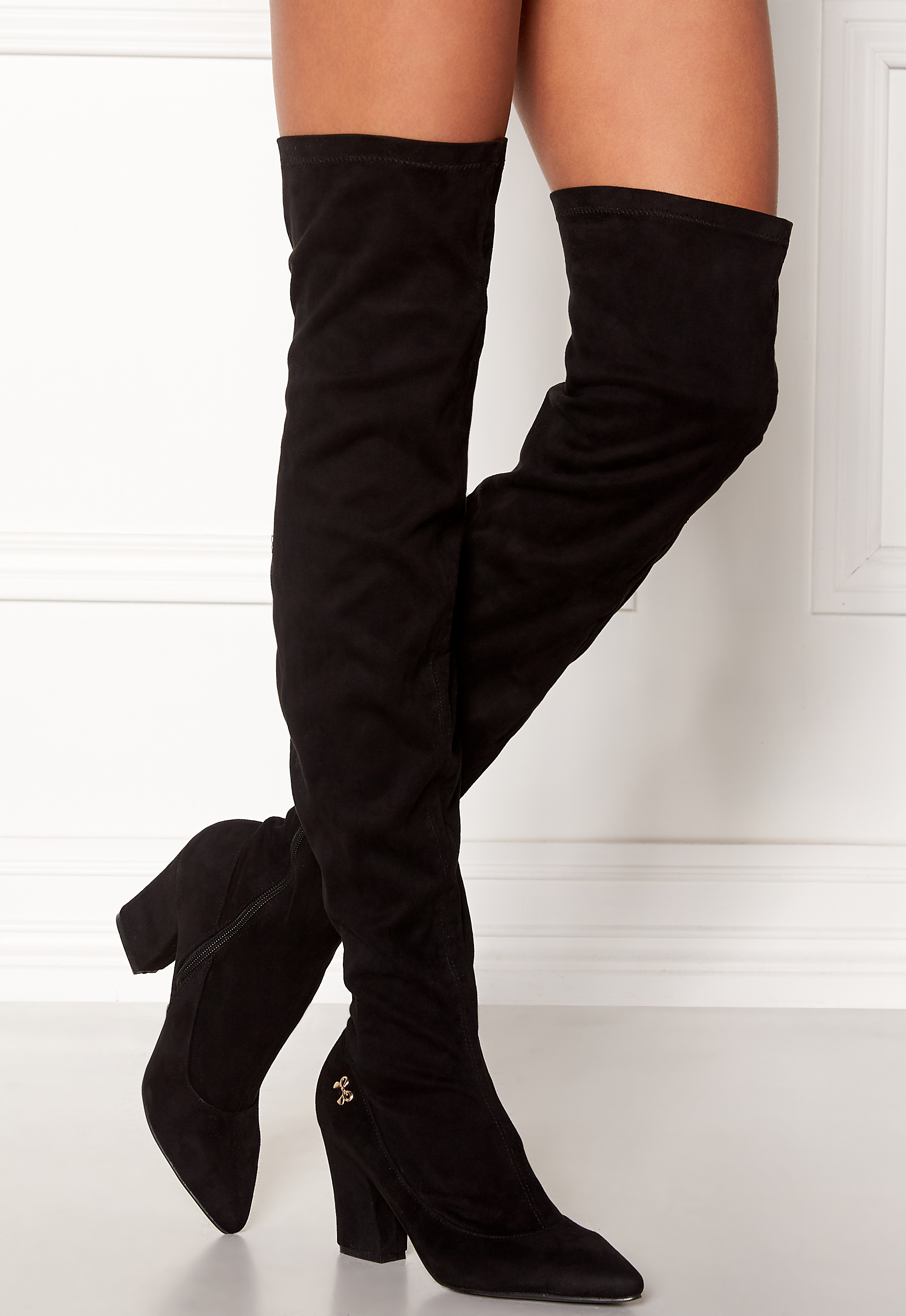 Chiara Roma overknee boots Black - Bubbleroom